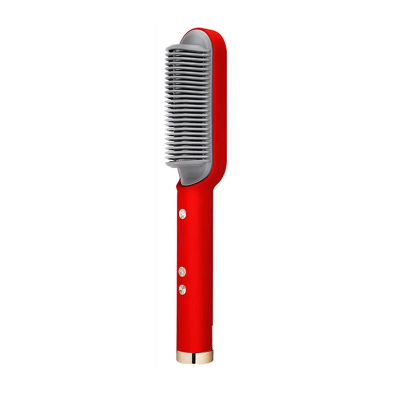 IonGlam® Heated Hair Brush & Straightener