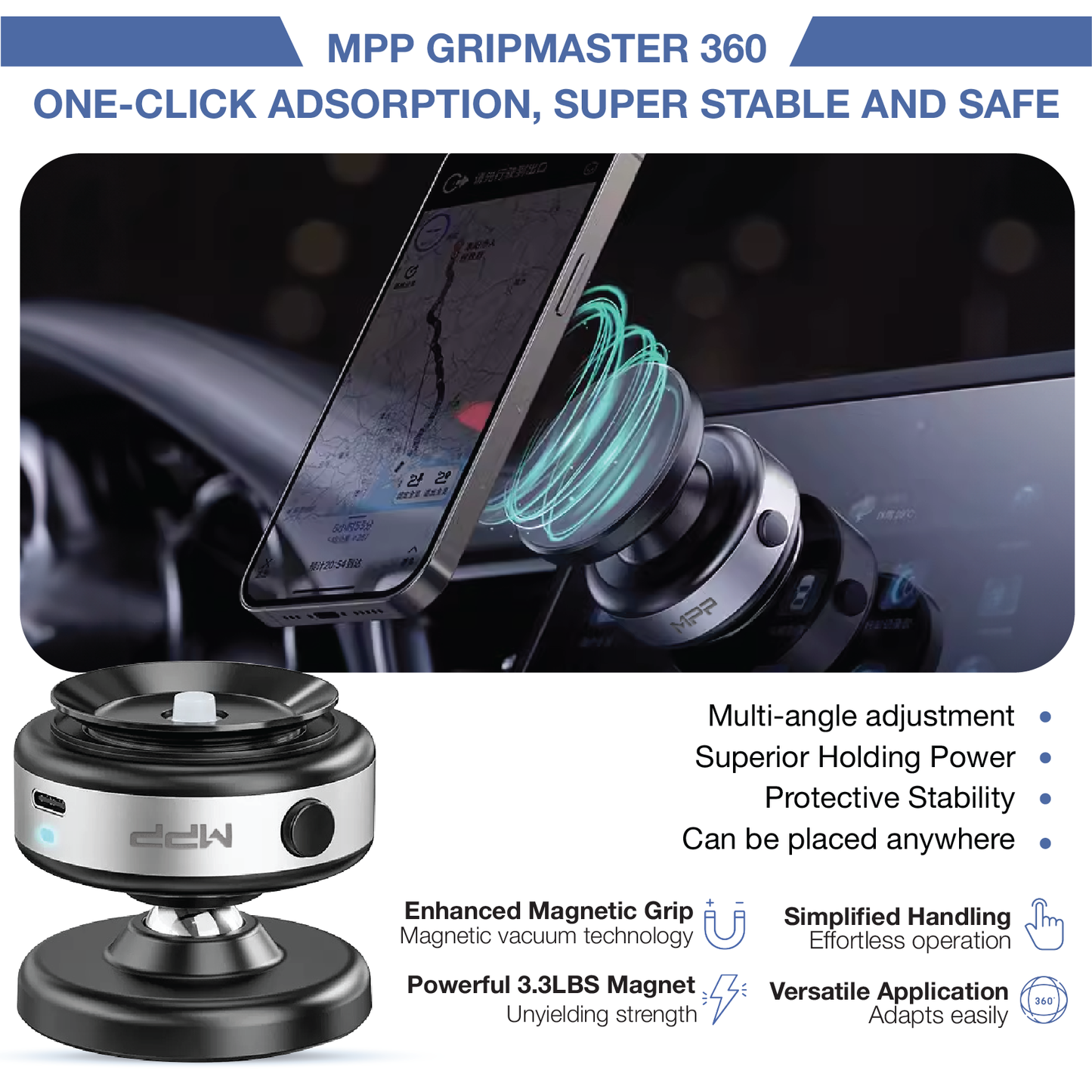MPP GripMaster 360 Holder