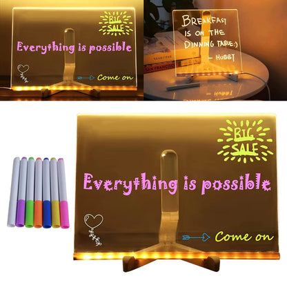 Glow Write: LED Message Board