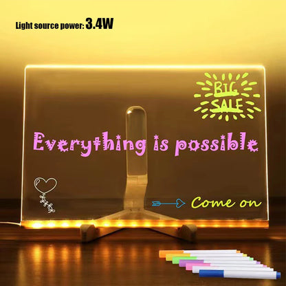 Glow Write: LED Message Board